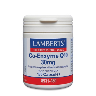 Lamberts Co Enzyme Q10 30mg 180 caps